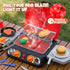 Kids BBQ Grill Playset, Kitchen Toy Set with Pretend Smoke, Light, Sound & Color-Changing Food for Boys & Girls