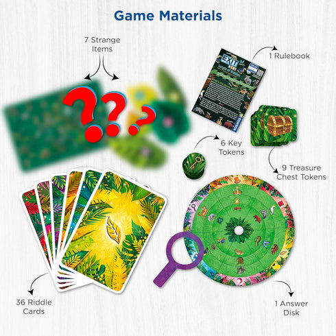 EXIT: The Game - Jungle of Riddles, Cooperative Kid's Activity Game