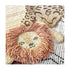 100% 23 36 Inches Crane Baby Lion Shaped Nursery Rug, Handmade Wool Safari Animal Rug for Baby Boy and Girl Nursery