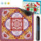LZSIG Mahjong Mat with Rules 3333", 3mm Thickened Anti-Slip American Mahjong Table