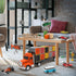 Driven by Battat Car Carrier Toy Truck - Detachable Trailer, Container & Vehicle Launcher for Kids 3+