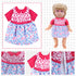 Alive Doll Clothes and Accessories, 6 Sets Baby Doll Outfits for 12-14.5 Inch Girl Dolls, Gift for Ages 5-10