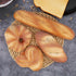 10 Set Gresorth PCS Fake Bread Artificial Loaf Decoration Lifelike Croissant Donut Cake Slice Platter Ornament