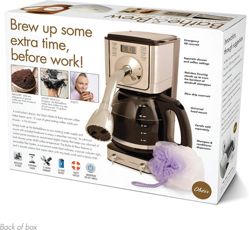 Prank-O Bathe & Brew Gag Gift Empty Box, Funny Fake Gift Box for Birthday Presents, Holidays, Parties