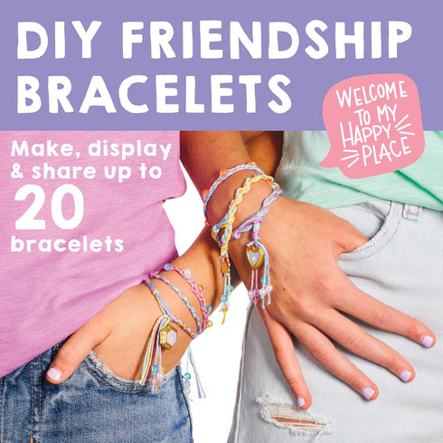 Creativity for Kids Friendship Bracelet Making Kit - Create 20 DIY Charm Bracelets, Arts and Craft Kits for Girls and Tweens Ages 7-10+ by Creativity for Kids