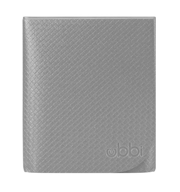 Ubbi On-the-Go Diaper Changing Mat, Soft Comfortable Accessory for Newborns, Easy to Clean, Portable, Gray