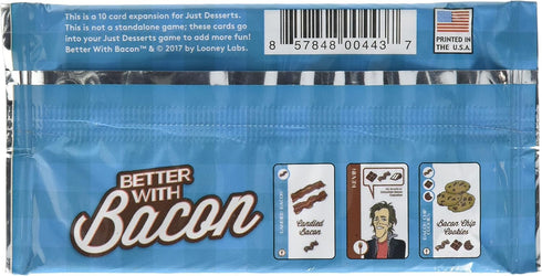 Better with Bacon Card Game - Savory Addition to Just Desserts
