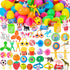 JOYIN 50 Pcs Prefilled Easter Eggs with Toys, 48 Bright Colorful and