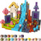 FXLYNAF Magnetic Blocks, 84-Piece 0.8in Build Prince&Princess Magnet Game Set, Stacking Building Blocks