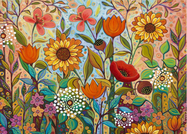 Ceaco - Peggy's Garden Joy in The Morning 1000 Piece Jigsaw Puzzle