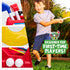 Franklin Sports Kids Toy Golf Set, MyFirst Plastic Golf Clubs + Balls Set for Kids with Carry Case and Balls