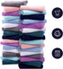 32 Pack 10x10 Inch, Baby Washcloths - Microfiber Baby Towel - Absorbent and Soft Baby Wash Clothes for Newborns