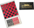 WE Games Magnetic Checkbook Checkers - Great for Travel