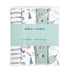 Set, 4 aden + anais Essentials Swaddle Blanket, Muslin Blankets for Girls & Boys, Baby Receiving Swaddles, Newborn
