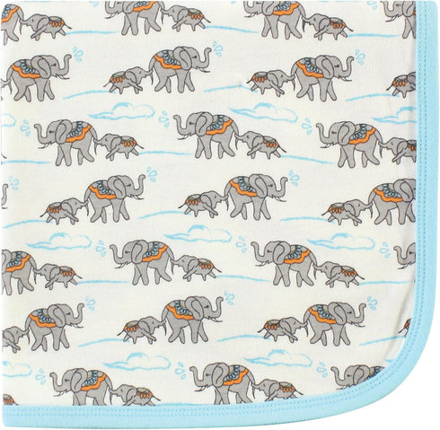 Touched by Nature Unisex BabyOrganic Cotton Swaddle, Receiving and Multi-purpose Blanket