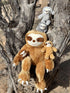 MaoGoLan Sloth Stuffed Animal Set - 5 Pcs Large Mommy Sloth with Babies Plush Toys, 3 Toed Sloth for Kids 22 Inches