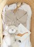 MON AMI Zuri The Lion Plush Stuffed Animal: 13” Floppy Toy, Great for Nursery Décor and Gifts for Kids