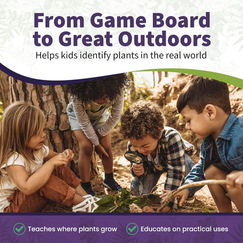 Wildcraft! an Herbal Adventure Game/Family Game: Learn 25 Herbs, Coop Board Games for Family Night, Educational Games