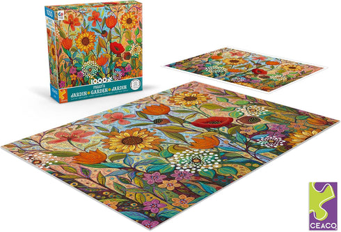 Ceaco - Peggy's Garden Joy in The Morning 1000 Piece Jigsaw Puzzle