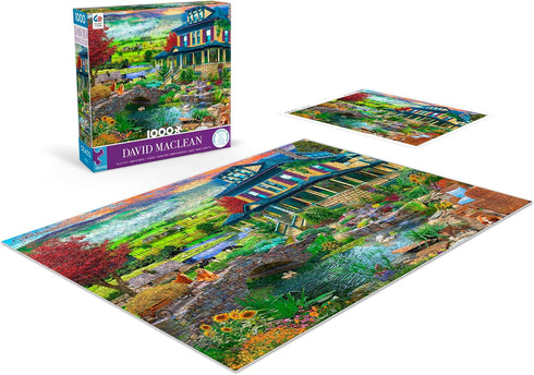 1000 Piece Jigsaw Puzzle - Grandma's Country House by Ceaco - David MacLean