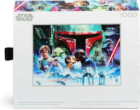 Buffalo Games Silver Select - Star Wars The Rebellion’s Defeat - 1000 Piece Jigsaw Puzzle for Adults