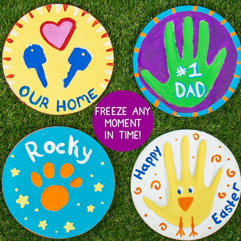 Create Your Own Handprint Stone Craft Kit