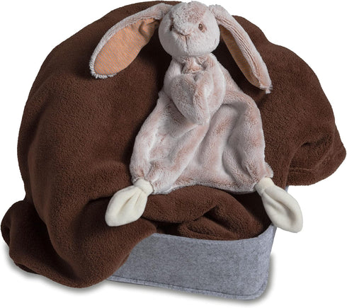 Mary Meyer Lovey Soft Toy, 13-Inches, Silky Tan Bunny for Kids