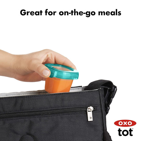 12-Piece Set, OXO Tot Baby Blocks Teal