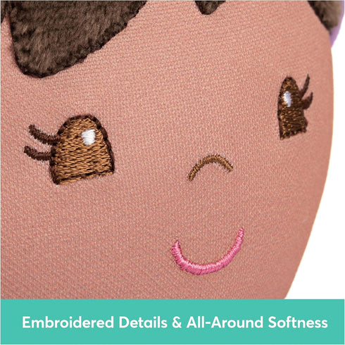 GUND Baby Sustainable Plush Doll, 12” Purple, Made from Recycled Materials for Babies and Newborns