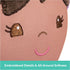 GUND Baby Sustainable Plush Doll, 12” Purple, Made from Recycled Materials for Babies and Newborns