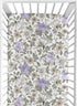 Sweet Jojo Designs Fitted Baby Crib Sheets (Vintage Boho Floral) for Girls,
