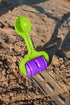Miniland Educational Highway Beach Sand Roller Toy, Green, Purple, 45216