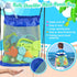 36Pcs 2 Ages3-12 Beach Toys, Dinosaur Sand Toys for Kids Toddlers, Sandbox Toys with Truck, Collapsible Beach Bucket