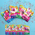 Mr. Bubble Magic Bath Crackles for Kids, Fun Bubble Bath with Colorful Pops and Fizzy Snap (12 Packets, 1 oz Each)