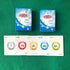 Yuanhe 2.5"X3.5" Bingo Calling Cards - Colorful and Durable, Complete Deck of 75 Numbers for Bingo Games