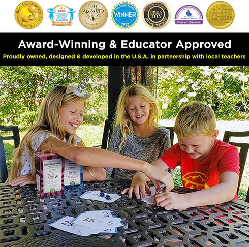 335 1 012 26, Think Tank Scholar Multiplication & Division Flash Cards (Award Winning) Fact Per Card with Visual Aids