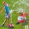 Outdoor Water Sprinklers Set with 4 T Ball for Kids Ages 4-8, Summer Lawn Game Equipment for Boys and Girls