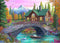 Blueforest 1000 Piece Jigsaw Puzzle for Adults - Challenging Stone Bridge Cottage