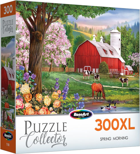 300XL RoseArt - Puzzle Collector - Spring Morning - Piece Jigsaw Puzzle for Adults