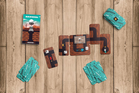 Bandida Card Game - Fun Strategy Game for Family Game Night, Cooperative for Kids & Adults, Ages 6+, 1-4 Players, 15