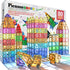 PicassoTiles 80 Pieces Magnetic Building Tiles, Educational Playset for STEM Sensory Gifts, Kid Brain Development