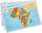 Painless Learning Educational Placemats - Europe, Asia and Africa Maps Set, Non Slip Washable