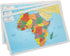 Painless Learning Educational Placemats - Europe, Asia and Africa Maps Set, Non Slip Washable