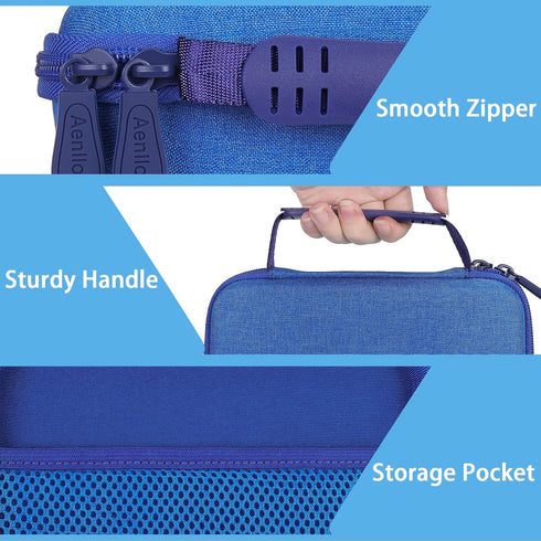Aenllosi Hard Carrying Case for Air Hogs Zero Gravity Race Car, Storage Box for Sprint Wall Climber & Charging Cable