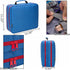 KISLANE 96 Toy Cars Storage Case, Organizer for Mini Toys, Matchbox Cars (Bag Only) (Blue)