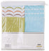 One Grace Place Puppy Pal Boy Burp Cloth, Powder Blue, Sage Green, Chocolate Brown, Orange, White