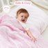 4-Pack 47 47 inches Viviland Muslin Swaddle Blankets, Swaddle Wrap for Boys and Girls, Breathable and Skin-Friendly