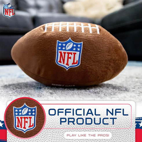 Franklin Sports MyFirst Kids Soft Plush Sports Balls, Stuffed Basketball, Baseball & Football for Indoor Fun, Ages 3+