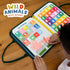 BONNYCO Toddler Busy Board Felt Montessori Toys, Sensory Board, Learning Toys for Kids, Birthday Gifts