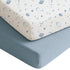 Konssy Muslin Crib Sheets for Boys, Soft Cotton Neutral Baby Sheets for